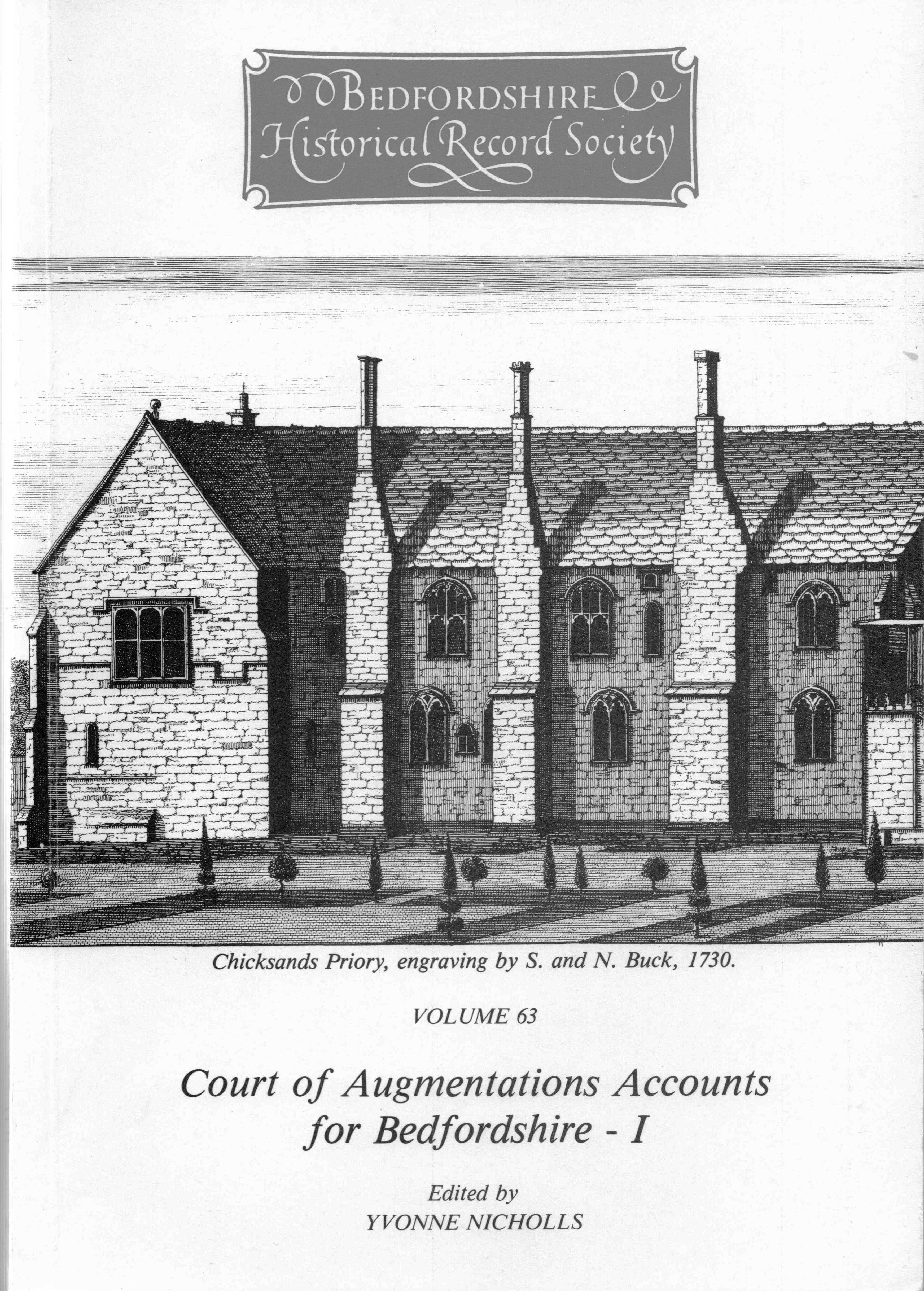 Court of Augmentations Accounts for Bedfordshire - I