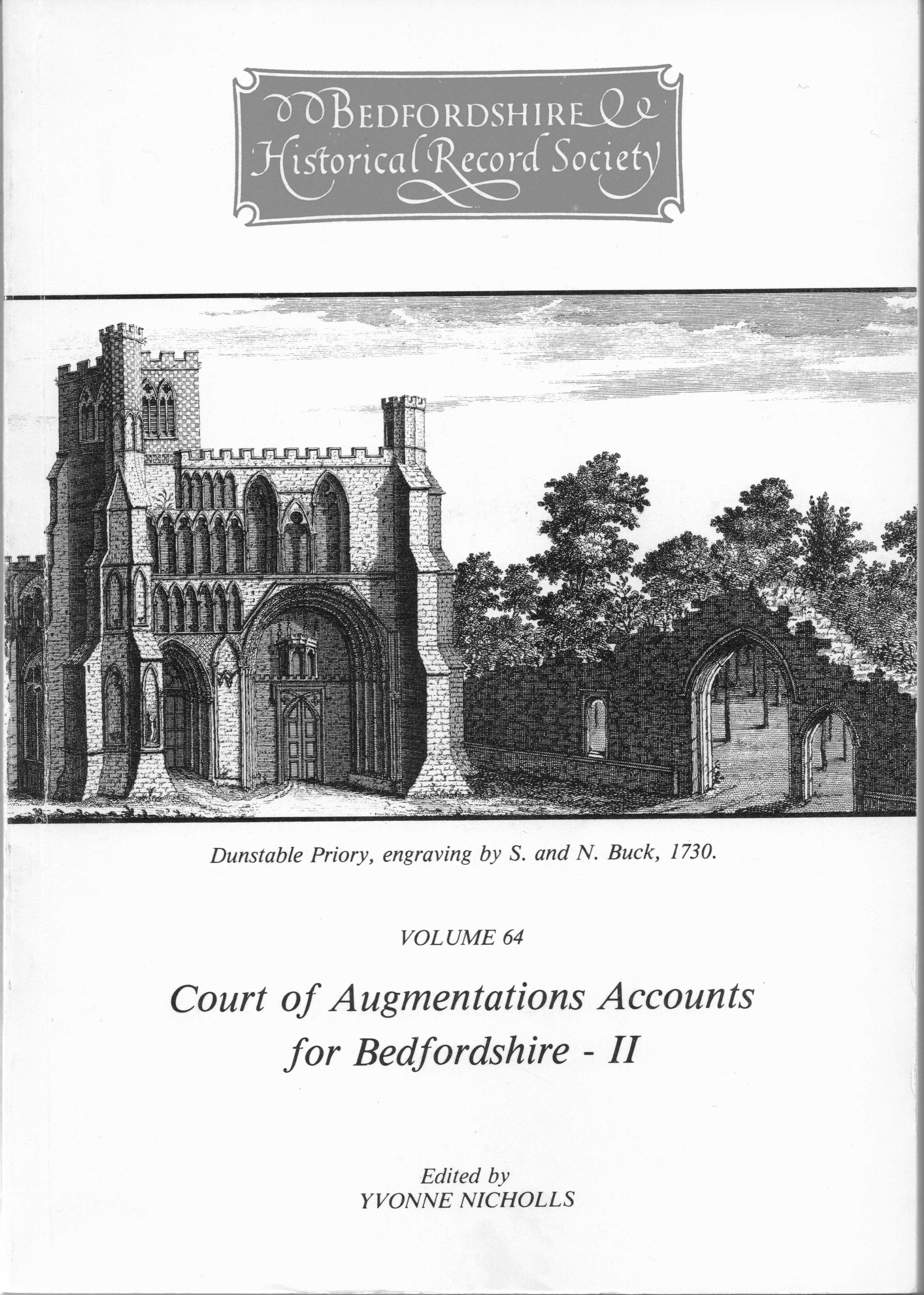 Court of Augmentations Accounts for Bedfordshire - II