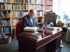 Peter Budek in The Eagle Bookshop